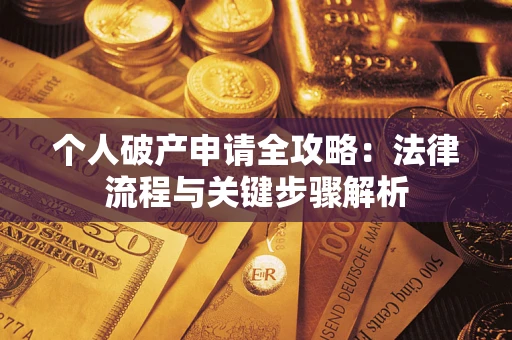 济南个人破产申请全攻略：法律流程与关键步骤解析